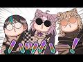 【手描き】全員鷹嶺ルイのねっとり人生ゲーム🥀【鷹嶺ルイ/猫又おかゆ/虎金妃笑虎/輪堂千速/ホロライブ】