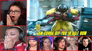 Juggernaught Rips Deadpool in Half  Reaction Compilation | Deadpool 2 (2018)