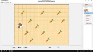 Membuat game kelinci sederhana menggunakan aplikasi greenfoot screenshot 2