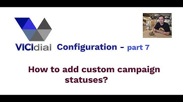 How to add or edit call statuses in VICIdial? (VICIdial Configuration - part7)