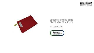 Locomotor Ultra Slide Sheet Mini 60 x 41cm LOC076