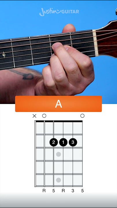 How to play the A Chord on Guitar (it's so easy!) #Shorts