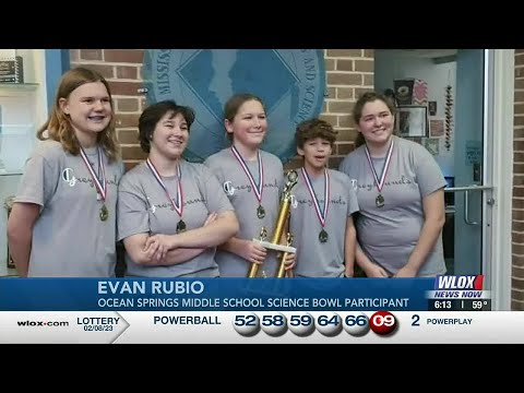 Ocean Springs Middle Schoolers celebrate regional science bowl win