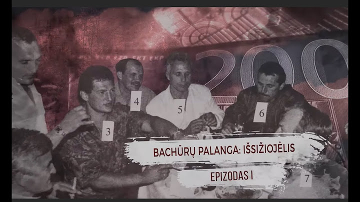 Bachūrų Palanga - 1: Išsižiojėlis - KRIMINALINĖ LIETUVOS ZONA su Dailiumi Dargiu-SE2_EP11