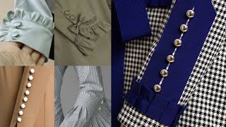Sleeves designs with buttons || stylish sleeves designs with use of beautiful buttons || Kaur Trends