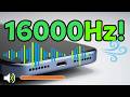 تنظيف سماعات الهاتف من الغبار والماء عن طريق ترددات (16000 Hz)
