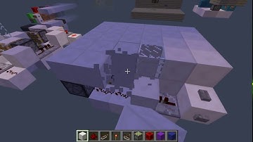 Minecraft -  Smallest 1x1 Seamless Glass Trapdoor