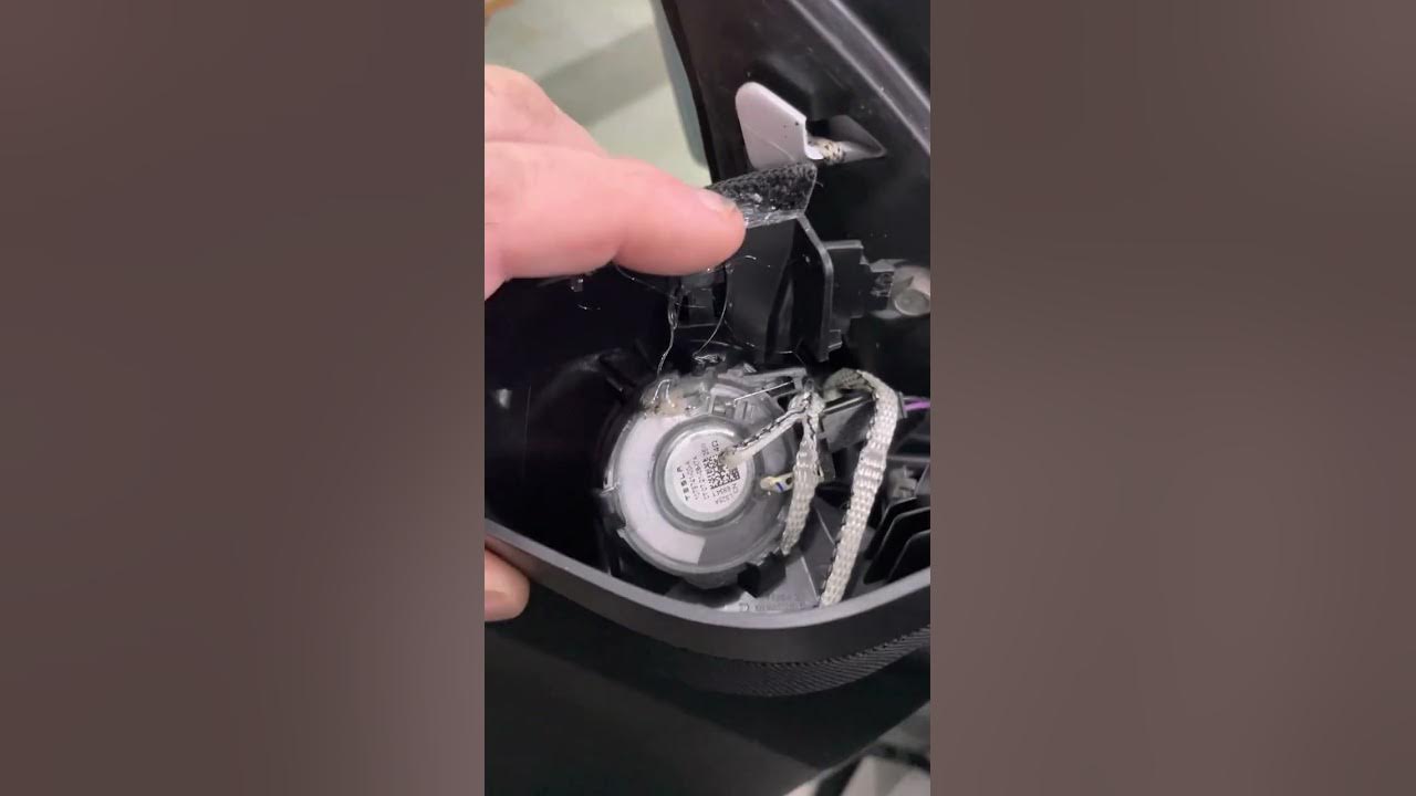 Tesla Model Y speaker tweeter rattle YouTube