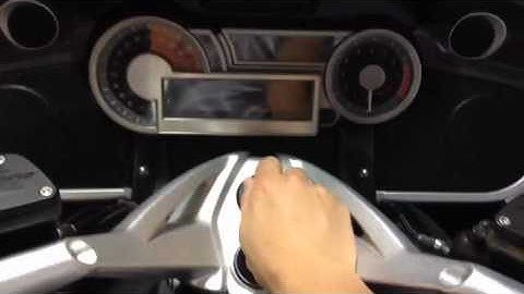 BMW K1600GT Hidden Function