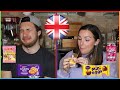 CANADIAN Couple Tries BRITISH Candy (ROUND 3!!) | Britt&Nick