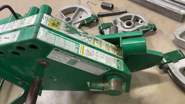 Greenlee 1818 1/2" - 2" Mechanical Conduit Bender