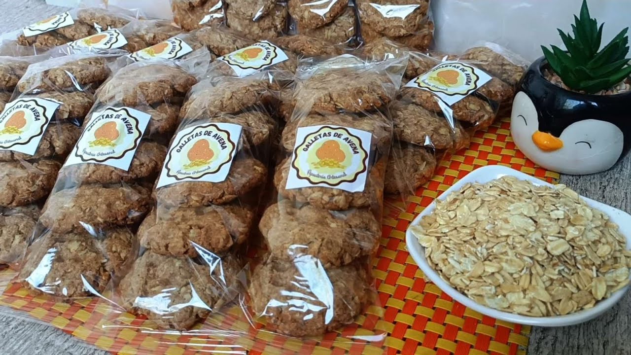 Hagamos GALLETAS DE AVENA para la VENTA 🫓💲