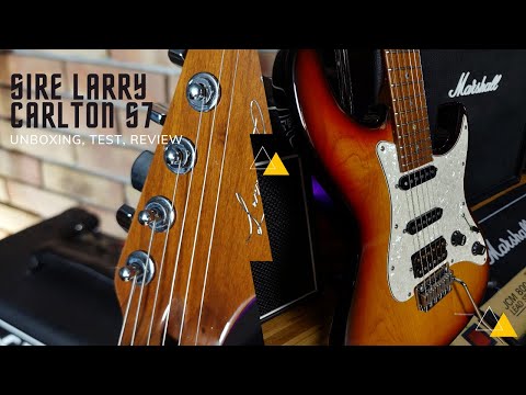 Sire Larry Carlton S7 review unboxing test