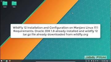 WildFly 12 Installation and Configuration on Manjaro Linux 17.1