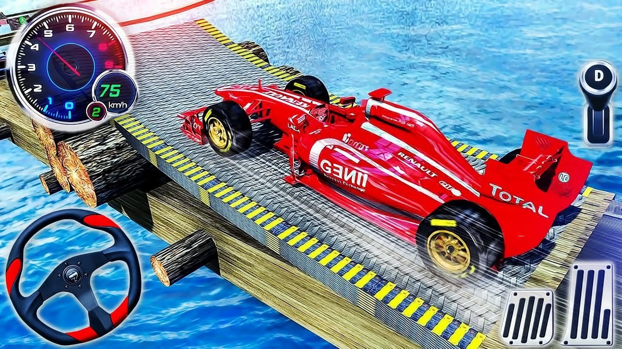 Mobil Balap Sport Formula Racing Mega Ramp - Game Mobil Simulator ...