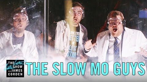 The Slow Mo Guys Blow Up a Watermelon - LIVE