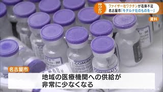「３回目の接種にはモデルナ製ワクチンの検討を」　ファイザー製在庫が不足する見込みの名古屋市が呼びかけ (22/02/07 18:32)