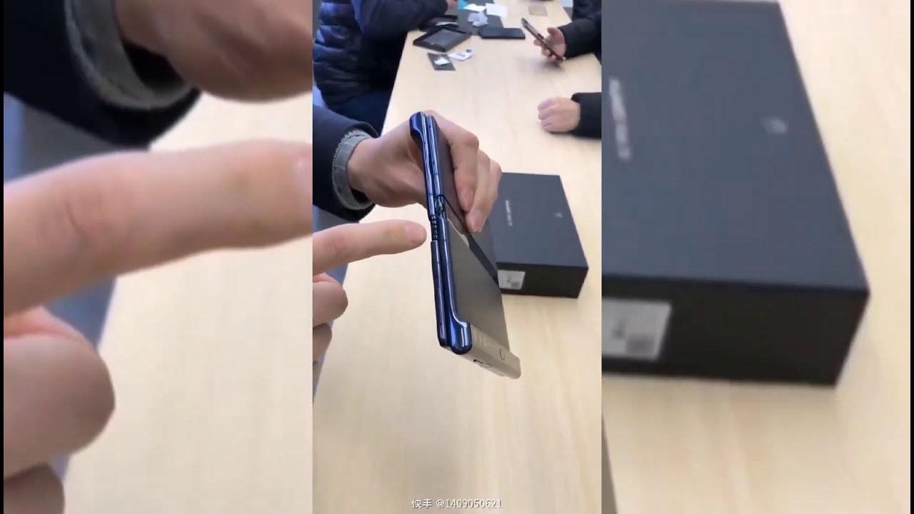 Here is how hinge design is improved over Huawei mate X