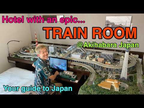 La vida de KAY #16 ~A hotel with an epic train room in Japan~