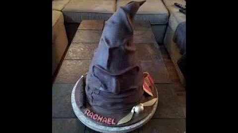 Harry Potter - Sorting Hat Cake