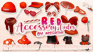 Roblox Bloxburg Codes Red Accessories Pt.1 Id Brookhaven Rp Codes & Berry Avenue Codes