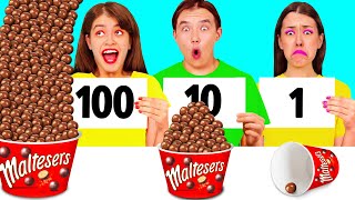 100 Слоев Еды Челлендж | Забавные Лайфхаки с Едой от TaTaRa Challenge