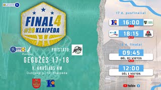 LIDLMKL: U18 A div. merginų finalas | V. Knašiaus KM – Vilniaus KM I