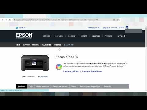 Epson xp-4100 driver download windows 11 setup instructions