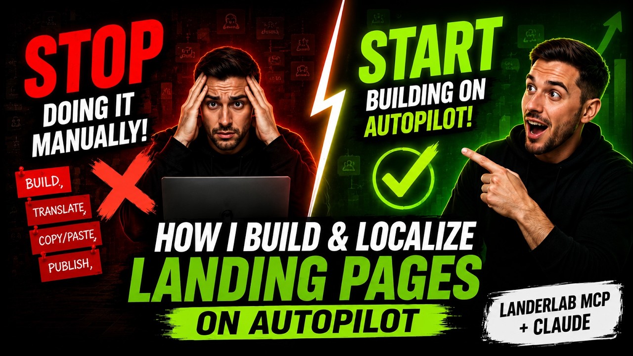 Scale Winning Landing Pages Across 3 GEOs in 1 Minute (LanderLab MCP)