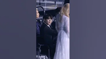 Jungkook is looking at nancy, so cute 😍🤧💕💓 #bts #viral #btsarmy #jk #nancy #shorts #trending