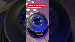 Check out Live Geo Storm 18 18 inches 10000W 6 inches Voice Coil Speaker