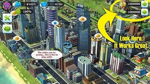 How to hack SimCity on android and iOS (no computer or no jailbreak and no rood )