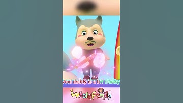Thumbnail of Mommy or Daddy Challenge Song l Kids Song #learning #family #shorts