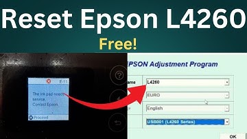The Ink Pad Needs Service Contact Epson | E-11 Error | Epson L4260 Resetter | Reset Epson L4260