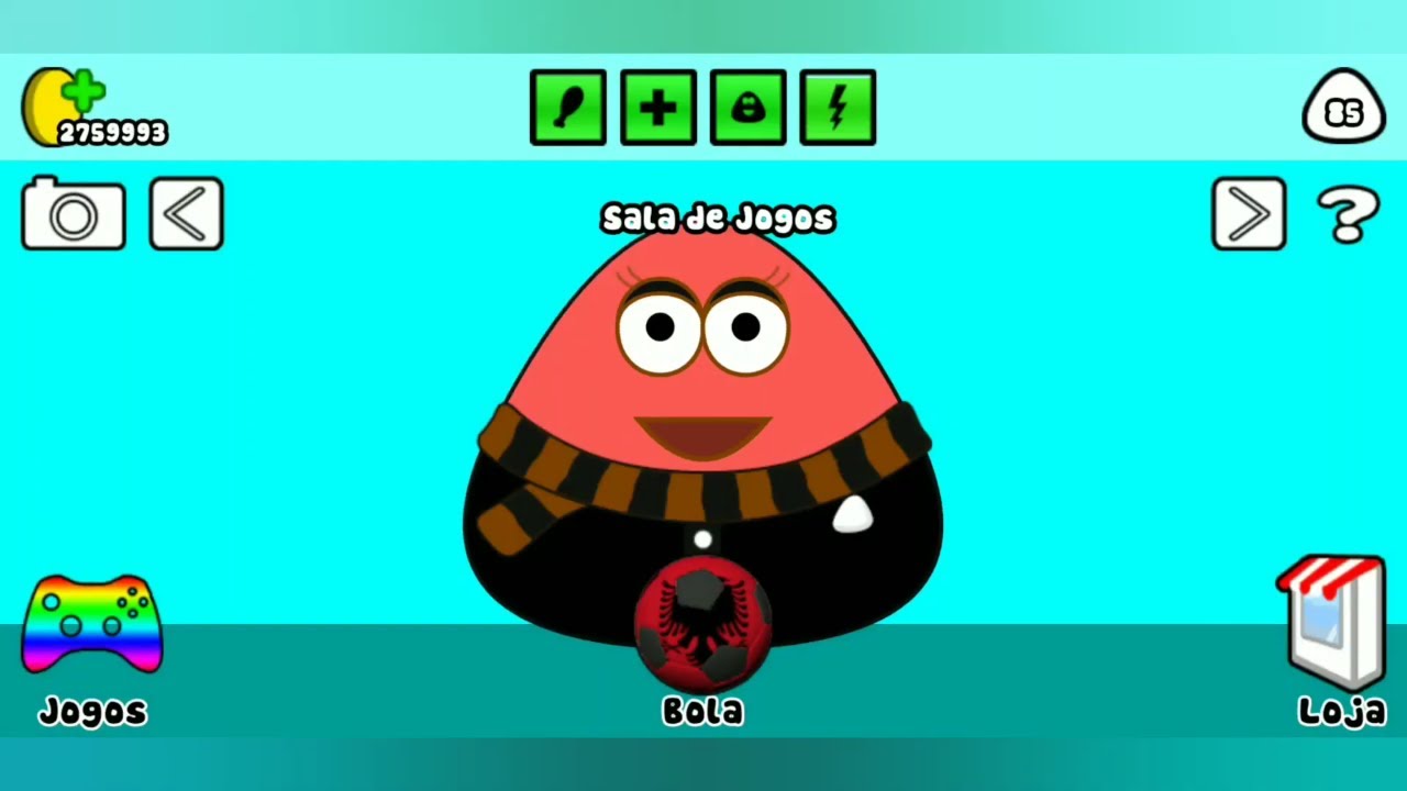 Pequeno jogo de POU #5  em direção aos níveis 1000 