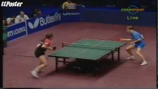 European Championships 1994: Jean Michel SaiveJan Ove Waldner