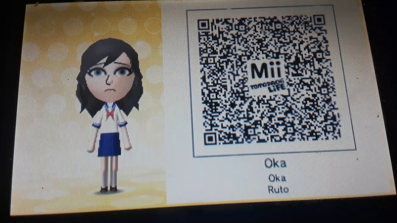 To scan them, go to town hall in your tomodachi life game and choose the qr ...