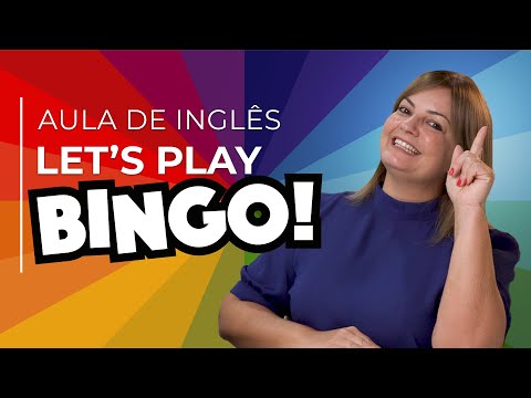 Let's Play Bingo! Bora jogar em inglês? 