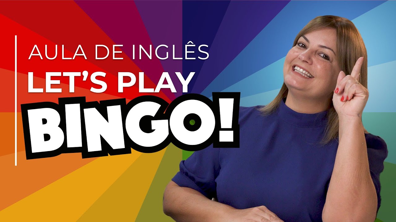 Let's Play Bingo! Bora jogar em inglês? 