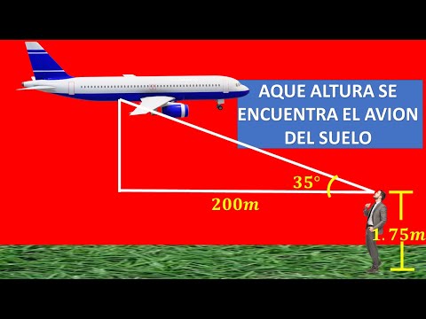 Video: Cómo Determinar La Altura De Un Avión