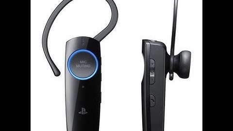 PS3 Bluetooth Headset 2.0 Unboxing