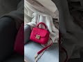 Genuine #pythonskin top handle red #crossbody #bag. Shop online via link in bio #bagshop #bagstore