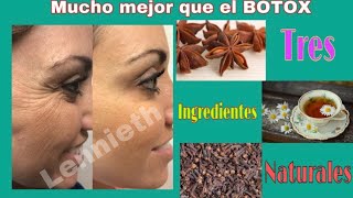 Este es el BOTOX natural SIN AGUJAS❗️Quita ARRUGAS, flacidez, empareja el tono de piel y REJUVENECE