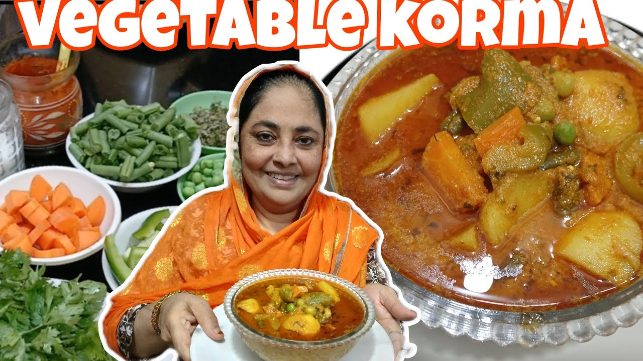 series:-7 vegetable korma #cooking #shahiskitchen #bangalorerecipes #vegetable