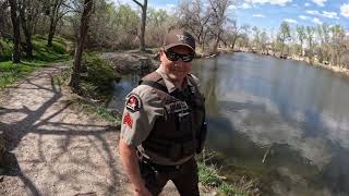 DNR encounter while FISHING! (I didn't have my license!)