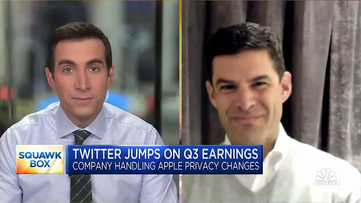 Twitter CFO Ned Segal on earnings, Apple's privacy changes