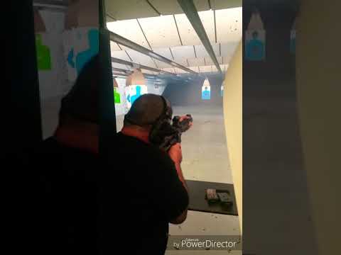 First time test on my AR pistol build w/binary trigger