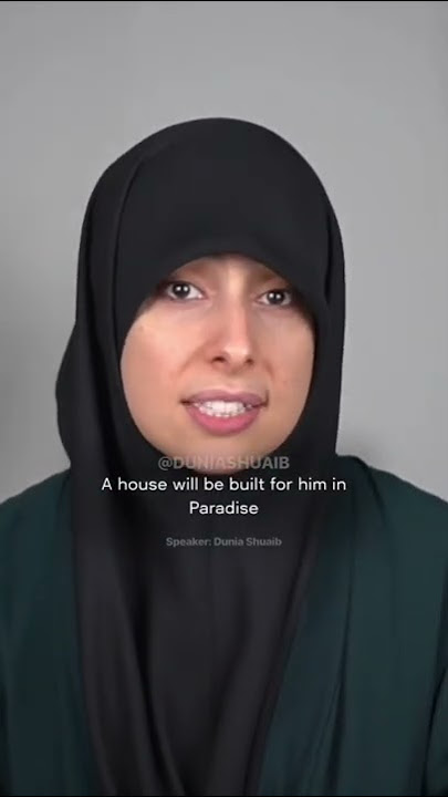 Build a house in Jannah | Ustadha Dunia Shuaib