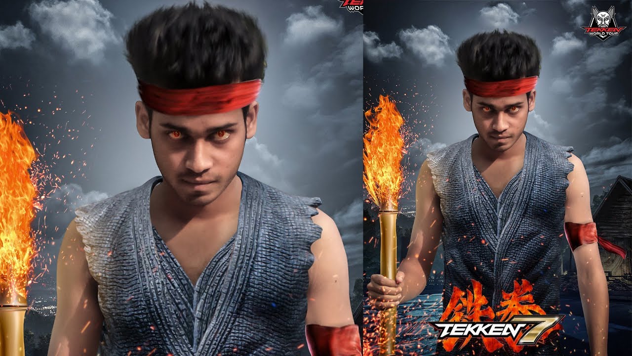Photoshop Manipulation Tutorial | How to Make TEKKEN Poster Manipulation | Tekken Sony Jackson Edit