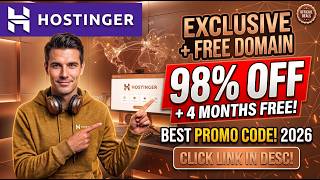 Information Hostinger Promo Code 2026 🚨 How to Get 98% OFF + Free Domain! News